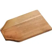 Kesper Schneidebrett, Akazie, Servierbrett mit zulaufender Schneidefläche , Maße (L x B x H): 39 x 30 x 2 cm