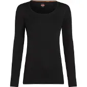 Icebreaker W Mer 260 Tech Long Sleeve Scoop black (IB001) S