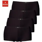 H.I.S. Panty H.I.S, Damen, Gr. 42, schwarz, Jersey, Obermaterial: 95% Baumwolle, 5% Elasthan, unifarben, körpernah, Unterhosen Panty, aus elastischer Baumwoll-Qualität, Topseller