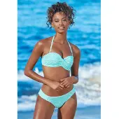 s.Oliver Bügel-Bandeau-Bikini in getwisteter Optik