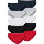 Petite fleur Bikinislip mehrfarbig Gr. 44/46. Körpernah. Nachhaltig.