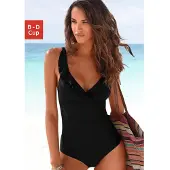 Jette Badeanzug mit eleganter Rüsche und Shaping-Effekt