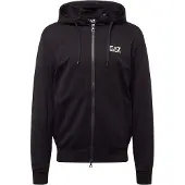 EA7 für Herren. 8NPM33_PJVRZ Regular Train Sweatshirt schwarz (S), Lässig, Baumwolle