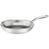 Tefal Eternal Mesh Pfanne 28cm, E49706, Edelstahl, Edelstahl, Edelstahl, Keramik, Gas, Halogen, Induktion, Versiegelte Platte, China, 28 cm