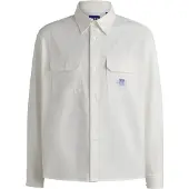 HUGO Ekynone 10260730 Blue Langarmhemd