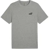 Puma Herren T-Shirt ESS Small No. 1 Logo Tee 682534-03 3XL - Medium Gray Heather - 3XL