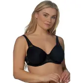 Elbrina "Spacer Bra" vorgeformte Cups, breite Träger, mit Bügel, mit Spitze, feminin