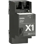 Gira X1 209600 KNX-Visualisierungsserver, Logikmodul, App‑Steuerung, IP20, 1 Stk.