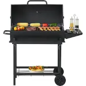 Casa.pro Grillwagen 'Armento' 95x108x61cm Schwarz