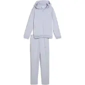 Puma Kinder Anzug Metallic Hooded Sweat Suit TR G