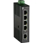 LevelOne EFB IES-0500 5-Port Fast Ethernet Industrial Switch, DIN-Schiene IES0500