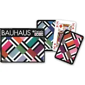 Piatnik 2384 - Doppelspiel im Bauhausdesign 2x55 Blatt