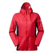 Berghaus Mtnguide Hyperalphashelljacket, Damen Hardshelljacke, 10 (36), GOJI BERRY/JET BLACK,