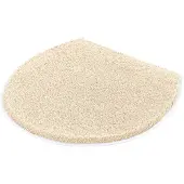 Kleine wolke WC-Deckelbezug "»Soft«", beige (sandbeige), H:20mm, Kunstfaser, Badematten, WC-Deckelbezug, Uni Farben, waschbar