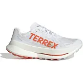 Adidas Terrex Agravic Speed Ultra Trail Cloud White Impact Orange Dash Grey - EU 49 1/3