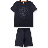 Sanetta Schlafanzug "Pyjama", Herren, Gr. 188, blau (dunkelblau), Obermaterial: 100% Baumwolle CO., Homewear-Sets Schlafanzug