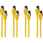 Shiverpeaks BS08-41072-4, 10 m, Cat8.1, F/FTP (FFTP), RJ-45, RJ-45, Gelb