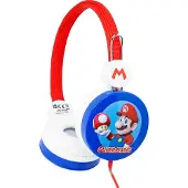 OTL TECHNOLOGIES Super Mario Core Kabelgebundene Over-Ear-Kopfhörer für Kinder 3,5 mm 85 dB