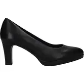 Tamaris Pumps "Zealot", Damen, Gr. 39, schwarz, Leder, clean, gepflegt, festlich, Schuhe Pumps, eleganter Pumps mit Trichterabsatz, Festtagsschuh in klassischer Linie, Topseller