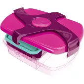 Maped Picnik Concept Kids Lunchbox, 1,78 Liter, Auslaufsichere Snackbox für ausgewogene Mahlzeiten, Dekor: pink