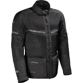 Difi Corsica Aerotex Solid Motorrad Textiljacke, schwarz, 3XL