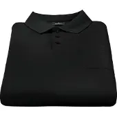 Ragman Herren Poloshirt - Oberteil, Softknit-Polo, Baumwollmischung, Brusttasche, Knopfleiste, kurz, einfarbig