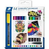 Staedtler Permanenter Marker Sortiert 14 Einheiten