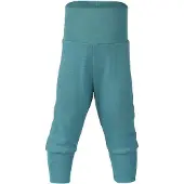 Engel - Baby Hose mit Nabelbund - Merinounterwäsche Gr 50/56 türkis