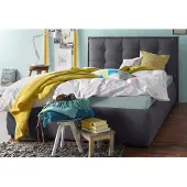 Maintal 1100000002199 , grau (anthrazit), B:158cm L:210cm, Betten, 1100000002199