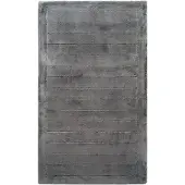 Egeria Badematte "Line" Gr. 3, grau (anthrazit), H:10mm, Baumwolle, Badematten, Badematte