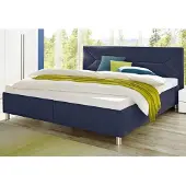 Maintal Polsterbett , blau, B:195cm L:210cm, Betten, Polsterbett