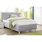 Maintal Polsterbett , grau, B:115cm L:210cm, Betten, Polsterbett