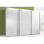 Wiemann Schwebetürenschrank "Westside", weiß, B:300cm H:236cm T:67cm, Schränke, Schwebetürenschrank