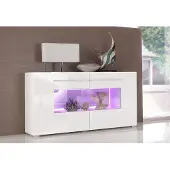 Höltkemeyer Sideboard HÖLTKEMEYER "Aqua", weiß (weiß, weiß), Sideboards, Sideboard, Breite 120 cm