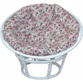 Home affaire Rattanstuhl , rosa (weiß, rose), Ø110cm, Stühle, Rattanstuhl, aus handgeflochtenem Rattan