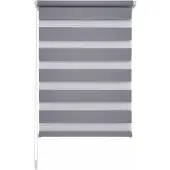 Liedeco Doppelrollo »Klemmfix«, grau, Polyester