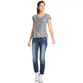 HEINE Rundhalsshirt "Rundhals-Shirt" 1 Stk.