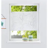Otto Home Plissee "Anna" Gr. 10, weiß, B:70cm H:210cm, Obermaterial: 70% Viskose, 30% Polyester, Plissees, Plissee, transparentes Ästemotiv, Bestseller, Für Fenster & Tür, Sonnenschutz, Topseller