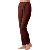 Feel Good Nickihose , Damen, Gr. 36/38, Normalgrößen, braun, 80% Baumwolle, 20% Polyester, unifarben, Hosen Nickihose