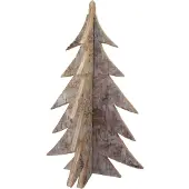 Creativ Deco Dekobaum "Weihnachtsdeko", beige (natur), H:50cm Ø:30cm, Holzwerkstoff, Dekofiguren, Dekobaum
