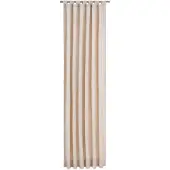Wirth Vorhang "Warnow" Gr. 11, beige (natur), B:132cm H:160cm, Chenille, Polyacryl, Gardinen, Vorhang