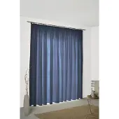 Wirth 1100000002199 "Sepino" Gr. 1, blau, B:132cm H:150cm, Jacquard, Obermaterial: 75% Polyester, 25% Baumwolle, Gardinen, 1100000002199