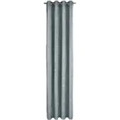 Wirth Vorhang "Holmsund 288g/qm" Gr. 1, blau (eisblau), B:132cm H:145cm, Chenille, Polyacryl, Gardinen, Vorhang