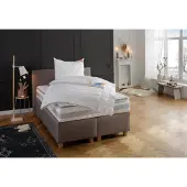 F.A.N. Topper "Mabona TKS", weiß, B:90cm H:7cm L:190cm, Kaltschaum, Topper, Topper, Kundenliebling Mit Sommer- und Winterseite