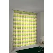 Wirth Vorhang "Menorca" Gr. 1, grün, B:135cm H:145cm, Baumwolle, Polyester, Gardinen, Vorhang
