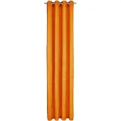 Wirth Vorhang "Holmsund 288g/qm" Gr. 1, orange (blutorange), B:132cm H:145cm, Chenille, Polyacryl, Gardinen, Vorhang