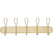 HOFMANN LIVING AND MORE Hakenleiste, gold (goldfarben), B:80cm H:26cm T:7cm, Melamin, , Hakenleisten, Hakenleiste