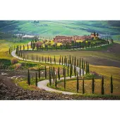 Papermoon Fototapete "Fields in Tuscany", bunt, B:2,5m L:1,86m, Vlies, Tapeten, Fototapete