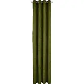 Wirth Vorhang "Trondheim B" Gr. 1, grün (moosgrün), B:131cm H:145cm, Chenille, Polyacryl, Gardinen, Vorhang