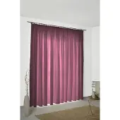 Wirth 1100000002199 "Felsted" Gr. 1, lila (beere), B:132cm H:150cm, Jacquard, Polyester, Gardinen, 1100000002199